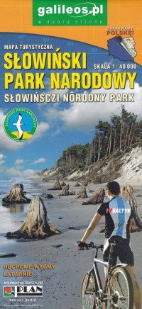 Słowiński Park Narodowy 1:40 000 - okładka książki