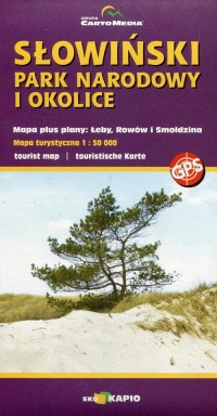 Słowiński Park Narodowy mapa turystyczna - okładka książki