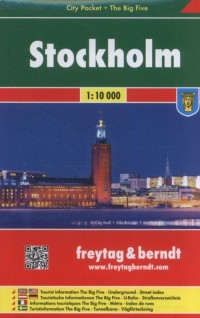 Stockholm 1:10 000 - okładka książki