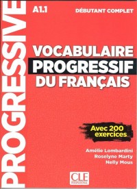 Vocabulaire progressif debutant - okładka podręcznika
