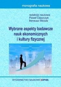 Wybrane aspekty nauk ekonomicznych - okładka książki