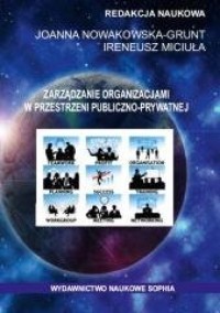 Zarządzanie organizacjami w przestrzeni - okładka książki