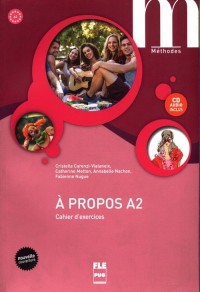 A propos A2. Ćwiczenia (+ CD) - okładka podręcznika
