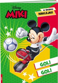 Disney Miki Gol! gol! - okładka książki