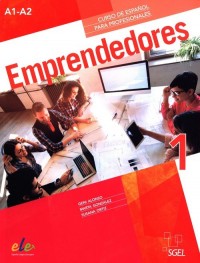 Emprendedores 1 Curso de Espanol - okładka podręcznika
