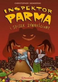 Inspektor Parma i spisek żywnościowy - okładka książki