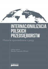 Internacjonalizacja polskich przedsiębiorstw. - okładka książki