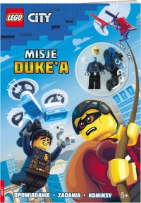 LEGO City Misje Duke a - okładka książki