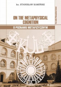 On the Methaphysical Cognition - okładka książki