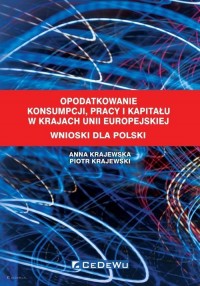 Opodatkowanie konsumpcji, pracy - okładka książki