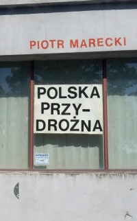 Polska przydrożna - okładka książki