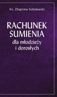 Rachunek sumienia dla młodzieży - okładka książki