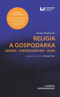 Religia a gospodarka. Judaizm - - okładka książki