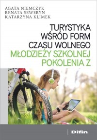 Turystyka wśród form czasu wolnego - okładka książki