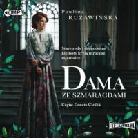 Dama ze szmaragdami (CD mp3) - pudełko audiobooku