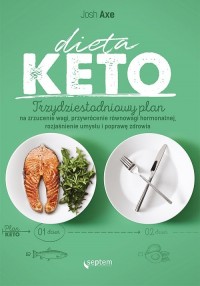 Dieta KETO. Trzydziestodniowy plan - okładka książki