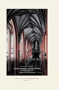 Gotycka architektura sakralna na - okładka książki