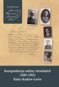Korespondencja rodziny Artwińskich - okładka książki