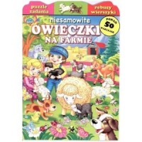 Niesamowite owieczki na farmie - okładka książki