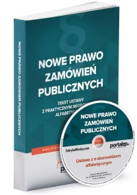 Nowe Prawo zamówień publicznych. - okładka książki