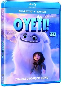 O Yeti!. Blu Ray 3D + 2D - okładka filmu