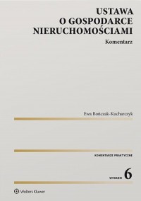 Ustawa o gospodarce nieruchomościami - okładka książki