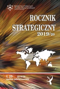 2019/2020 ROCZNIK STRATEGICZNY. - okładka książki