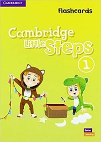 Cambridge Little Steps 1 Flashcards - okładka podręcznika