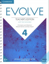Evolve 4 Teachers Edition with - okładka podręcznika