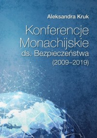 Konferencje Monachijskie ds. Bezpieczeństwa - okładka książki