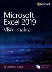 Microsoft Excel 2019: VBA i makra - okładka książki