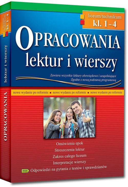 Książka Do Niemieckiego 1 Technikum Opracowania lektur i wierszy. Klasa 1-4. Liceum, technikum - Podręcznik