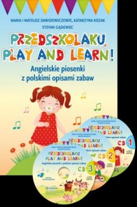 Przedszkolaku, play and learn!. - okładka książki