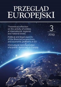 Przegląd Europejski 3/2019 - okładka książki