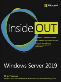 Windows Server 2019. Inside Out - okładka książki
