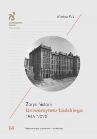 Zarys historii Uniwersytetu Łódzkiego - okładka książki