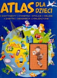 Atlas dla dzieci (+ karty) - okładka książki