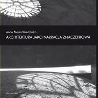 Architektura jako narracja znaczeniowa - okładka książki