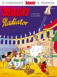 Asteriks gladiator - okładka książki