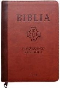 Biblia pierwszego Kościoła z paginatrami - okładka książki