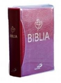 Biblia Tabor - bordowa PCV - okładka książki