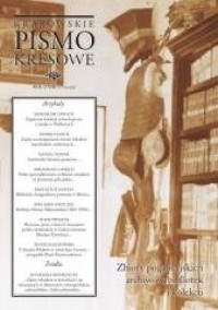 Krakowskie Pismo Kresowe 11/2019 - okładka książki