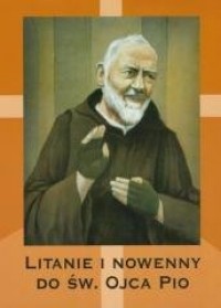 Litanie i nowenny do Św. Ojca Pio - okładka książki