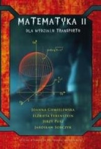 Matematyka II dla Wydziału Transportu - okładka książki