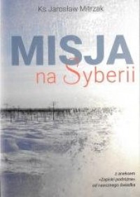Misja na Syberii - okładka książki