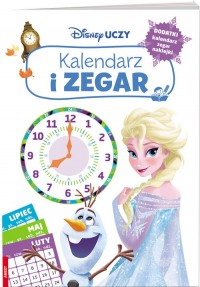 Kalendarz i zegar. Disney uczy - okładka książki