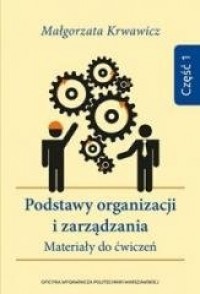 Podstawy organizacji i zarządzania - okładka książki