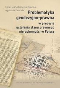 Problematyka geodezyjno-prawna - okładka książki