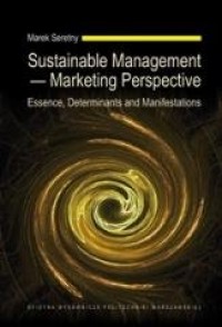 Sustainable Management Marketing - okładka książki
