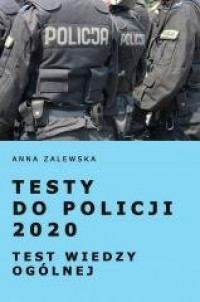 Testy do Policji 2020. Test wiedzy - okładka podręcznika